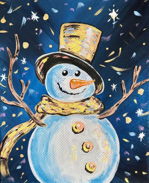 Snowman Showdown Paint Party Kit - Inspirate to Paint Designs