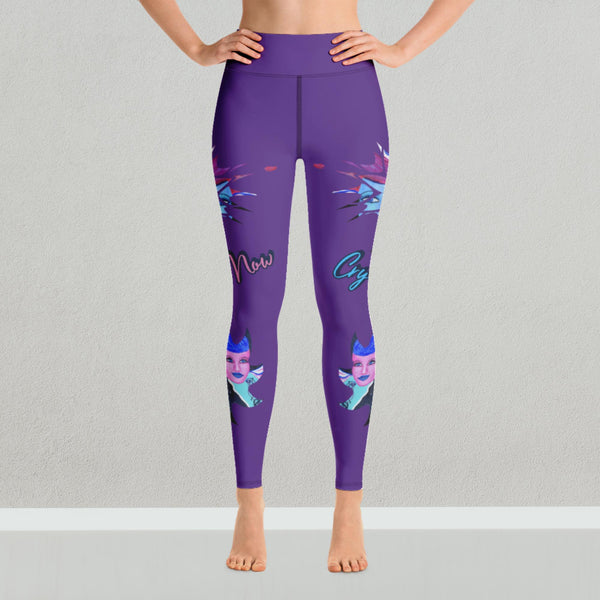 Laugh Now Cry Later Yoga Leggings - Inspirate to Paint Designs