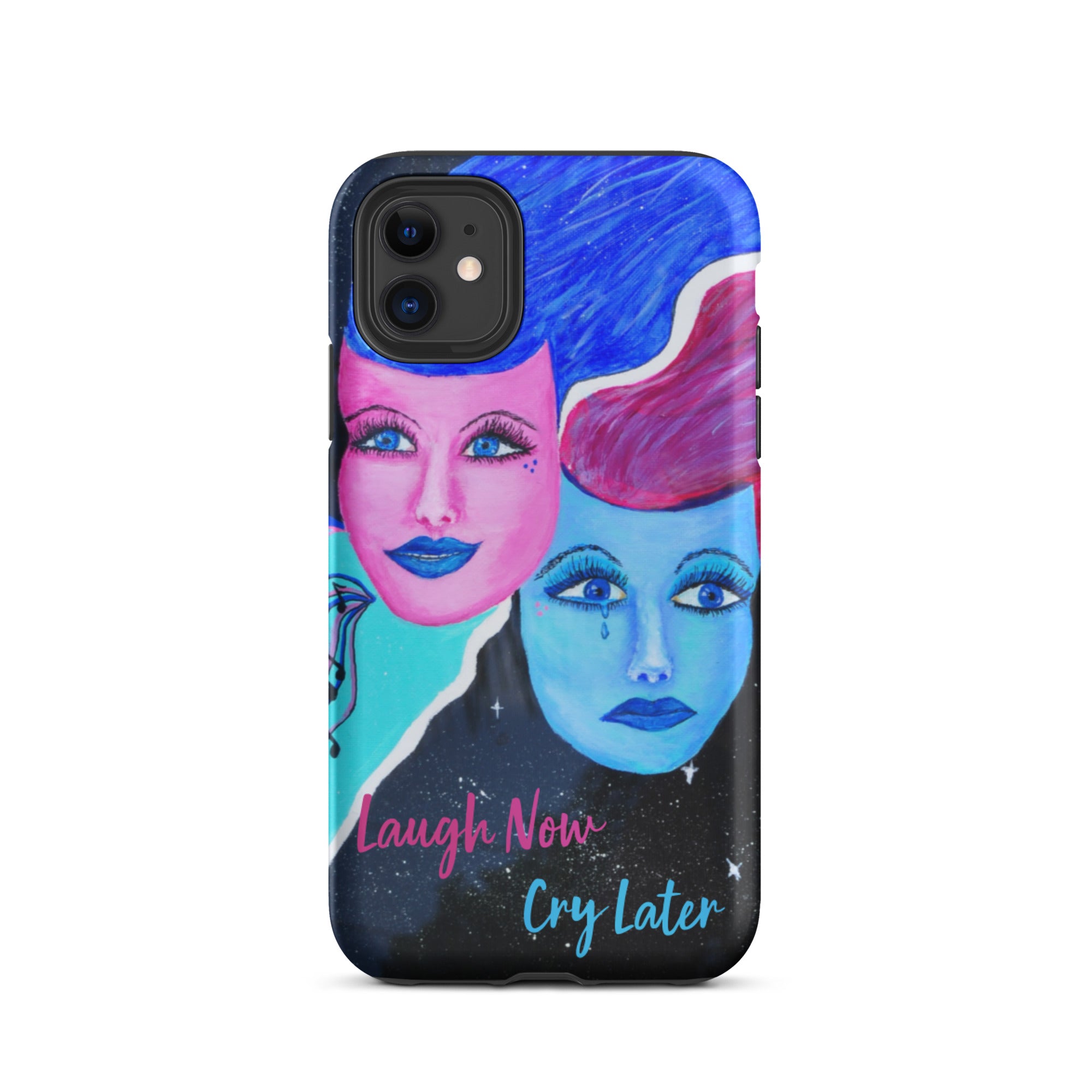 Laugh Now Tough iPhone case - Inspirate to Paint Designs