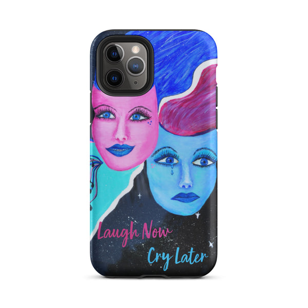 Laugh Now Tough iPhone case - Inspirate to Paint Designs