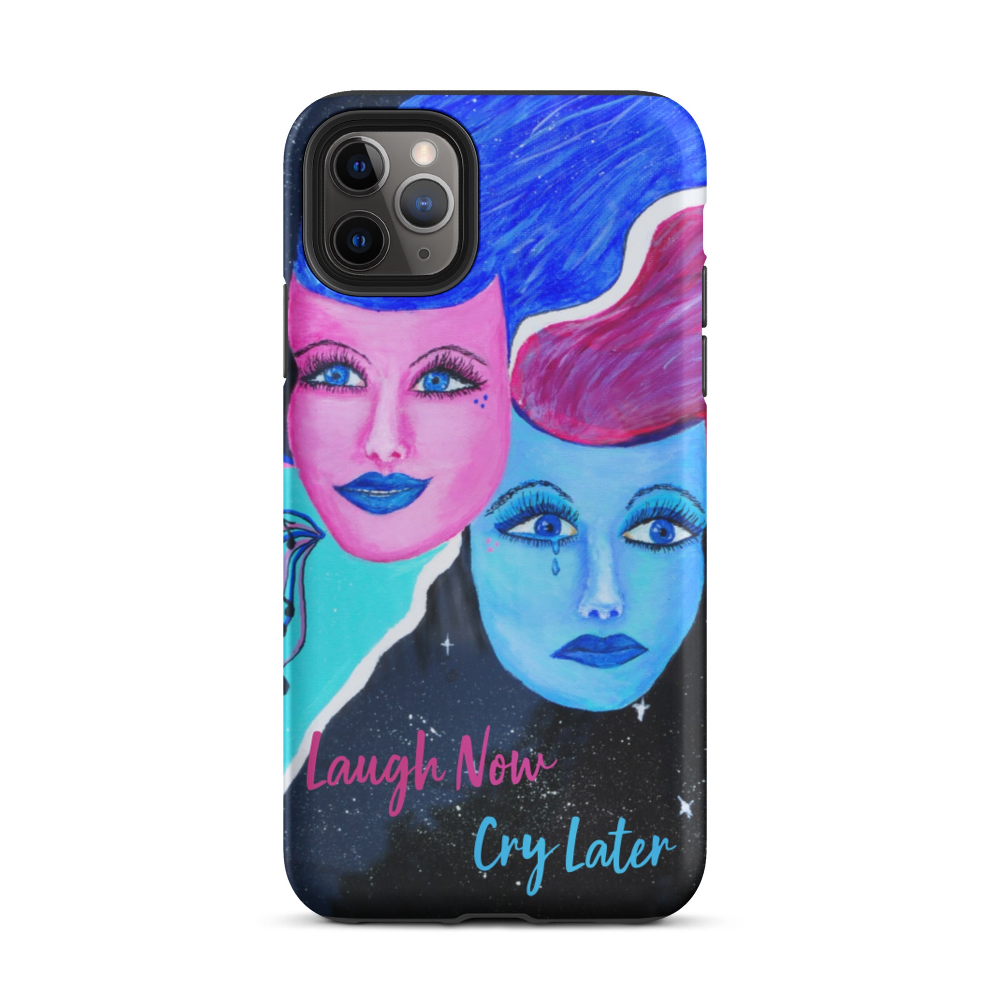 Laugh Now Tough iPhone case - Inspirate to Paint Designs