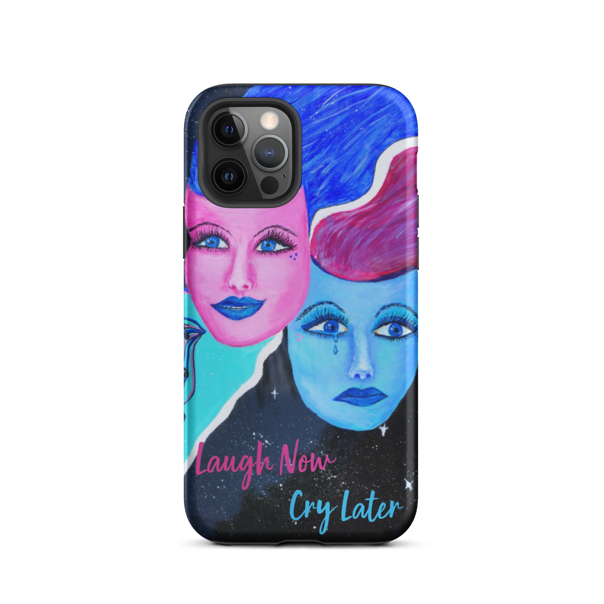 Laugh Now Tough iPhone case - Inspirate to Paint Designs