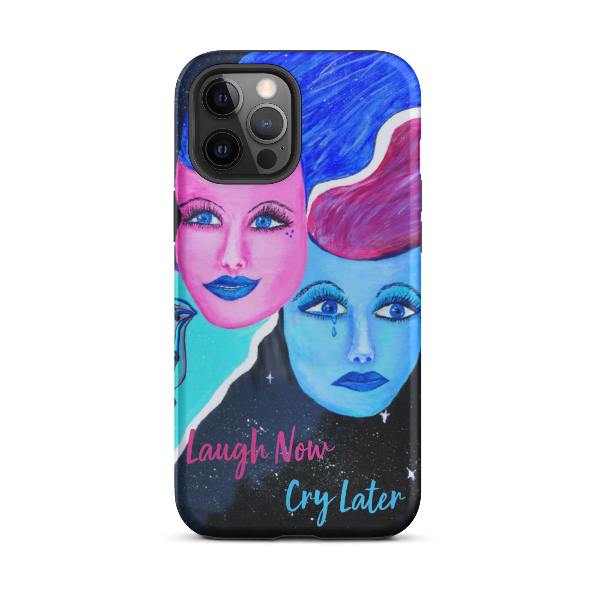 Laugh Now Tough iPhone case - Inspirate to Paint Designs