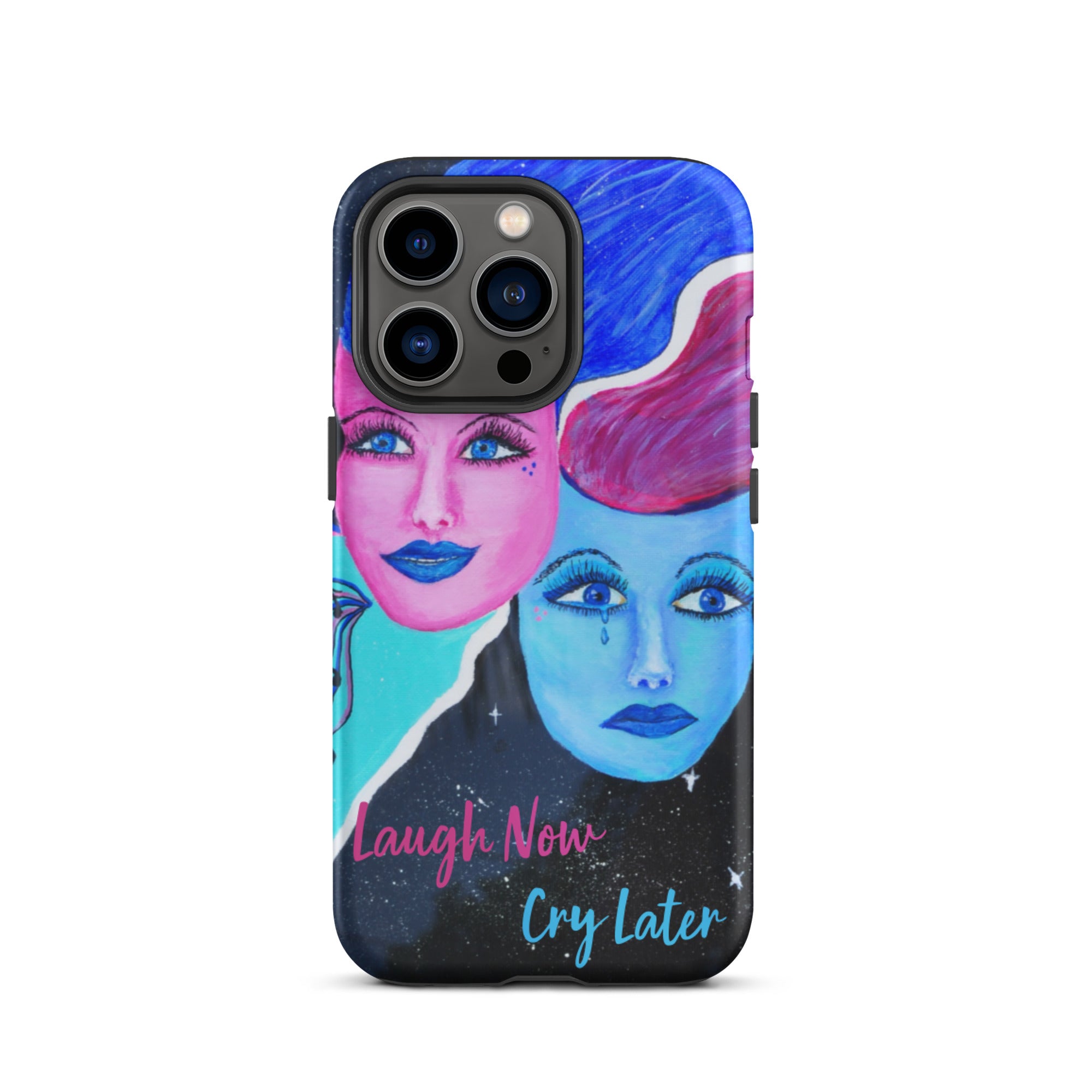 Laugh Now Tough iPhone case - Inspirate to Paint Designs