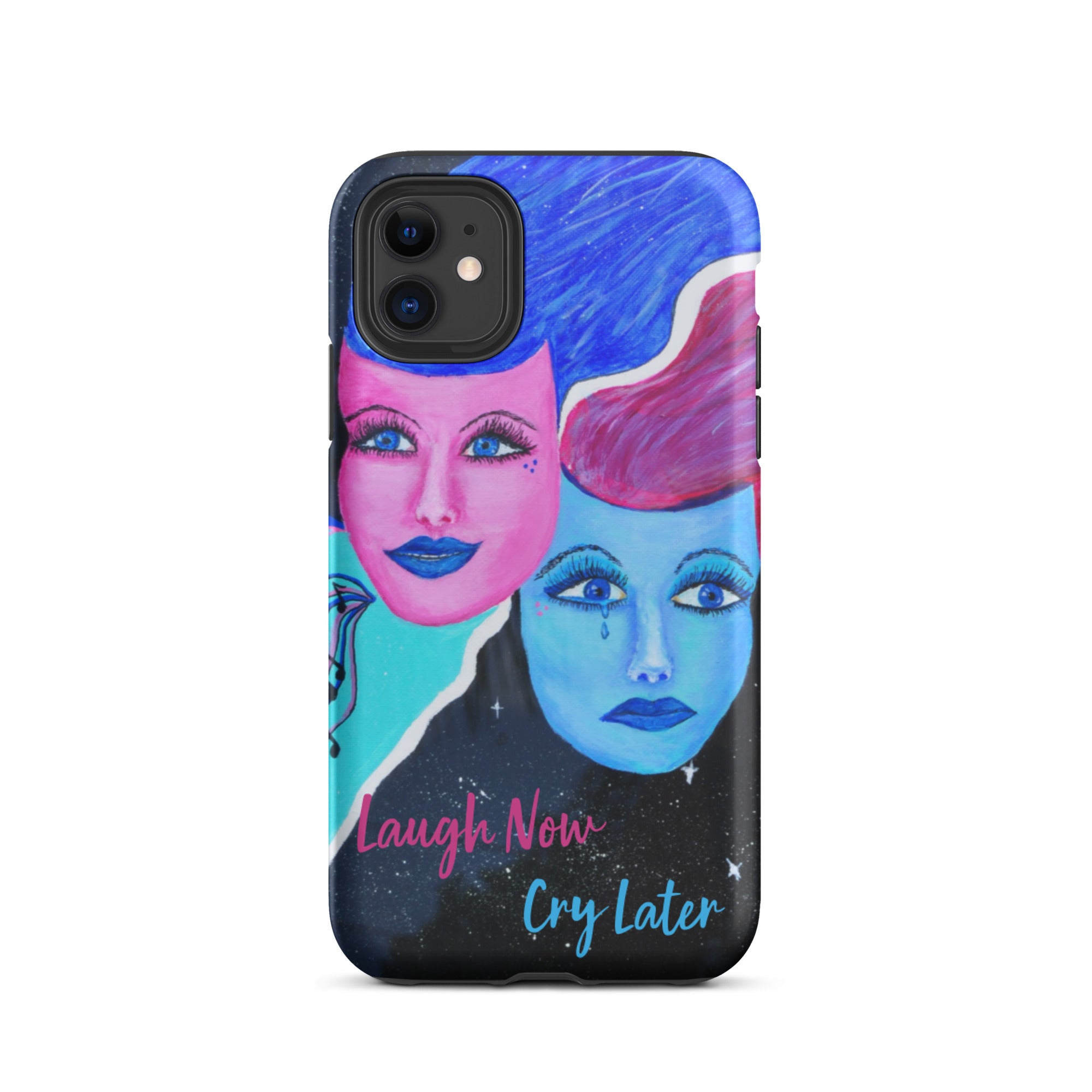 Laugh Now Tough iPhone case - Inspirate to Paint Designs