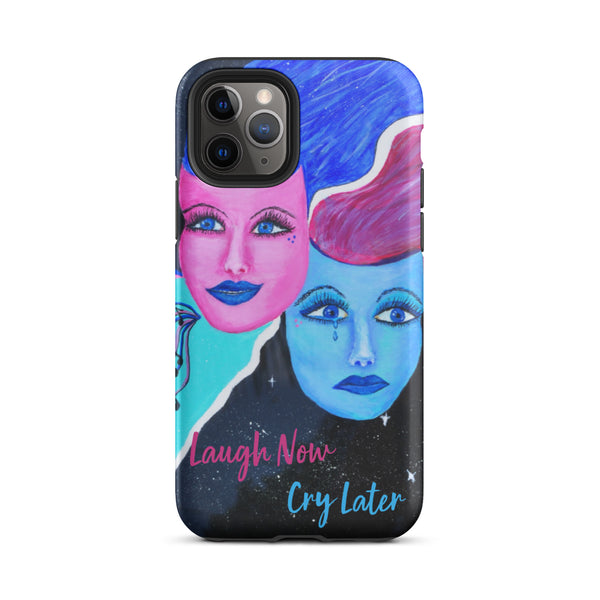 Laugh Now Tough iPhone case - Inspirate to Paint Designs