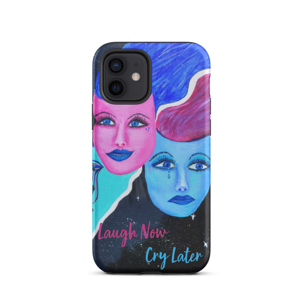 Laugh Now Tough iPhone case - Inspirate to Paint Designs