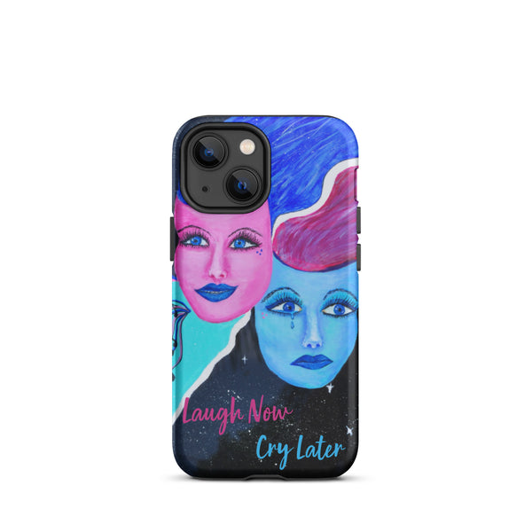 Laugh Now Tough iPhone case - Inspirate to Paint Designs