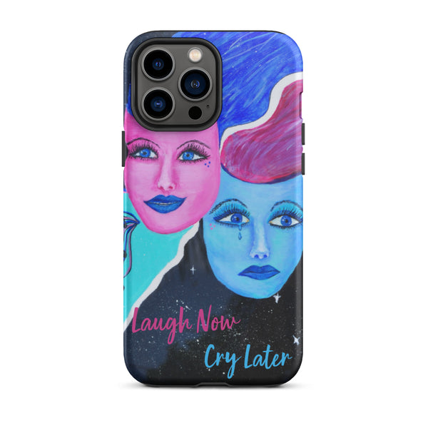 Laugh Now Tough iPhone case - Inspirate to Paint Designs